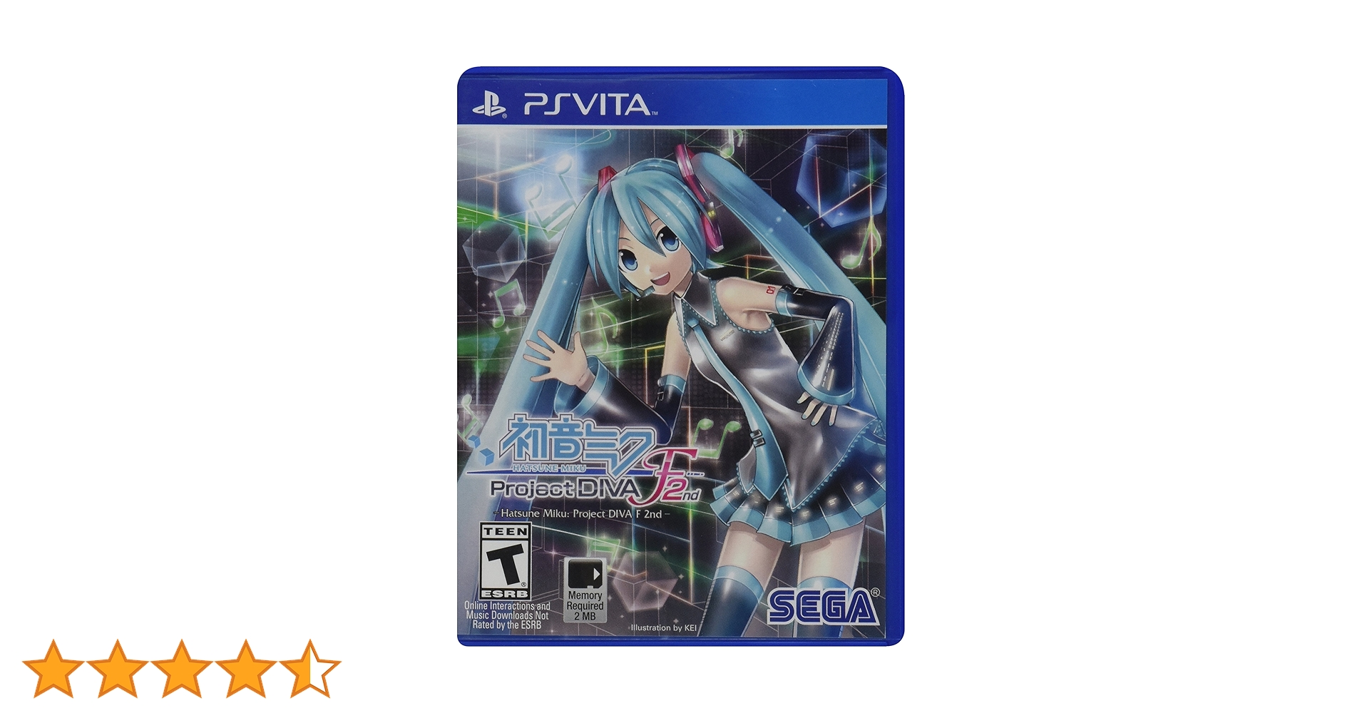 ★出品8日まで★　値下げ不可　初版　初音ミク ProjectDIVAF　2nd Amazon.co.jp: 初音ミク -Project DIVA Arcade- Original Song